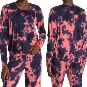 NWT Sundry Tie Dye Crew Neck Sweatshirt M